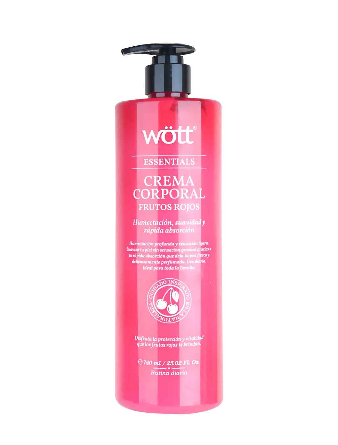 Crema corporal frutos rojos